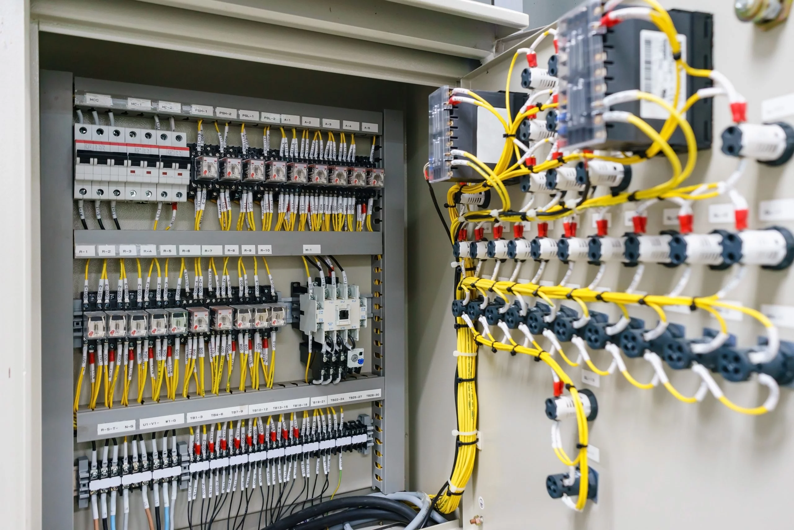 Professional electrical panel upgrade installation